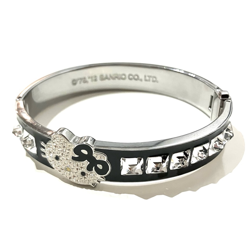 Swarovski Hello Kitty Sanrio Rare Bangle Bracelet